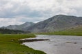Altai mountains. Beautiful highland landscape. Mongolia Royalty Free Stock Photo