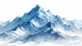 Altai Mountains in Russia Siberia AI Generated