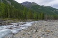 Altai Mountains. The Shawla River. Siberia, Russia.