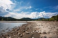 River landscape with stones. Katun River, Altai Mountains Royalty Free Stock Photo