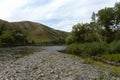 The Inya river in the Altai region. Western Siberia. Russia