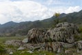 Kalbak-Tash tract, famous for its petroglyphs with images of animals