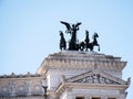 Altair of Fatherland, Quadriga of Freedom. Rome, Italy