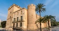 Altamira castle of Elche with blue sky Royalty Free Stock Photo