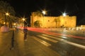 Altamira Palace at night in Elche, Spain Royalty Free Stock Photo