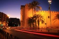 Altamira Palace at night in Elche, Spain Royalty Free Stock Photo