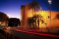 Altamira Palace at night in Elche, Spain Royalty Free Stock Photo