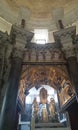 Altar with angels in the church of St. Dujma