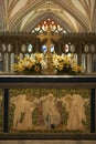 Altar In Bristol Cathedral Royalty Free Stock Photo