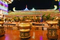 Altar in a Chinese Temple. Royalty Free Stock Photo