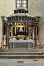 Altar in a church, Italy