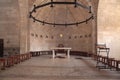 Altar at the Church of the Multiplication, Tabgha, Israel. Royalty Free Stock Photo