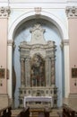 Altar in the church of Saints Vitus and Modestus in Groznjan, Croatia