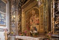 Altar of the church of Santa Maria dei Miracoli in Castel Rigone, Umbria