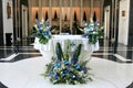 Altar in a contemporary church, Andorra