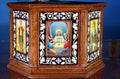 Altar coptic church Royalty Free Stock Photo