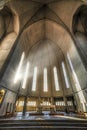 Altar de la catedral luterana hallgrimskirkja, reykjavik, islandia Royalty Free Stock Photo