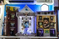 Altar dedicated to Maradona in a bar of Naples, Italy