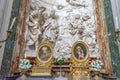 Altar dedicated to Saint Alessio in the church of Santa Agnese in Agone located in Piazza Navona, Rome, Italy