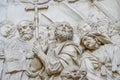 Altar dedicated to Saint Alessio in the church of Santa Agnese in Agone located in Piazza Navona, Rome, Italy