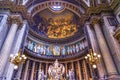 Altar Dome Mary Angels Statues La Madeleine Church Paris France