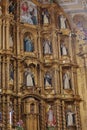 Altar of the Famous temple of Santo domingo de guzman in puebla II