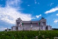 Altar of the Fatherland, also known as the National Monument to Victor Emmanuel II, Italy. Royalty Free Stock Photo
