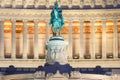 The National Monument to Victor Emmanuel II, Rome, Italy. Royalty Free Stock Photo