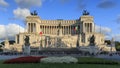 Altar of the Fatherland, Altare della Patria, also known as the National Monument to Victor Emmanuel II in Rome Italy Royalty Free Stock Photo