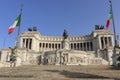 Altar of the Fatherland, Altare della Patria, also known as the National Monument to Victor Emmanuel II in Rome Italy Royalty Free Stock Photo