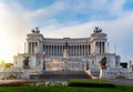 Altar of the Fatherland, Altare della Patria, also known as the National Monument to Victor Emmanuel II, Rome Italy Royalty Free Stock Photo