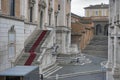 Altar Of The Fatherland Altare della Patria, known as the national Monument to Victor Emmanuel II or II Vittoriano at sunset. Piaz