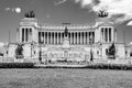 Altar of the Fatherland monument to Victor Emmanuel II in Venice Square Rome, Italy Royalty Free Stock Photo