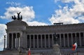 Altar of the Fatherland - Monument Vittorio Emanuele II on Piazza Venezia in Rome, Italy