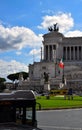 Altar of the Fatherland - Monument Vittorio Emanuele II on Piazza Venezia in Rome, Italy