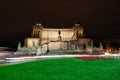 Altar of the Fatherland or Monumento Nazionale a Vittorio Emanuele II (National Monument to Victor Emmanuel II) in Rome, Italy Royalty Free Stock Photo