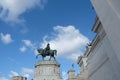 Altar of the Fatherland from Piazza Venezia, Rome, Italy Royalty Free Stock Photo