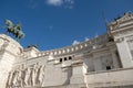 Altar of the Fatherland at Piazza Venezia, Rome, Italy Royalty Free Stock Photo