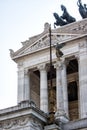 Altar of the fatherland temple (Piazza Venezia - Roma) Royalty Free Stock Photo