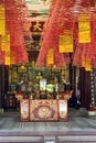 Altar of fertility deity wit incenses - Hoi An, Vietnam