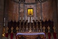 Altar Gold Icon Pantheon Rome Italy