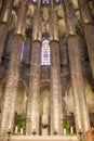 Altar of Gothic Basilica of Santa Maria del Mar, Barcelona