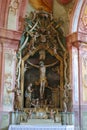 Altar of the Holy Cross, Church of Our Lady of Jerusalem on Trski Vrh in Krapina, Croatia