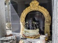 Altar of the indian elephant god Ganesh
