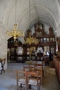 Altar inside Arkadi monastery. Royalty Free Stock Photo