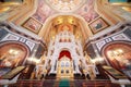 Altar inside Cathedral of Christ the Saviour Royalty Free Stock Photo