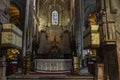 Interior of the Braga Cathedral in Braga, Portugal