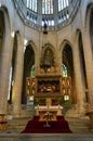 The Altar - Interior Of St Barbara`s Church, Kutna Hora, Czech Republic Royalty Free Stock Photo