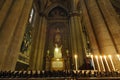 Altar lateral of Arezzo Cathedral dedicated to St. Donatus, sculpted in marble by Florentine, Aretine and Sienese artists