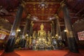 Altar at Wat May Souvannapoumaram in Luang Prabang